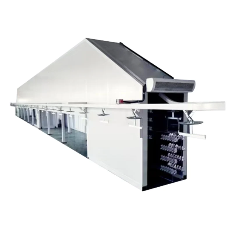 Horno de túnel transportador superior